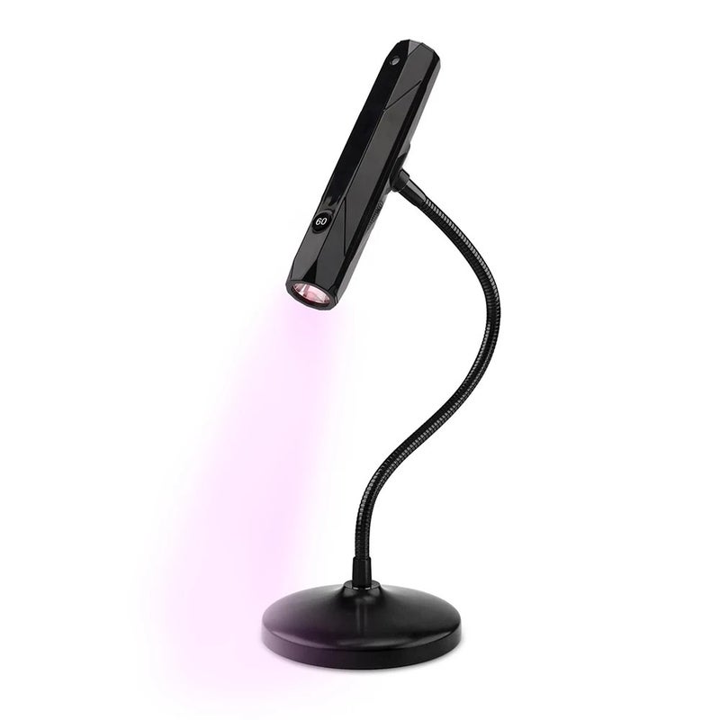 Bluejw Portable Mini UV LED Nail Lamp - Handheld Flashlight Pen for Gel Nail Polish Curing - Professional USB Nail Dryer Manicure Tool - Image 1
